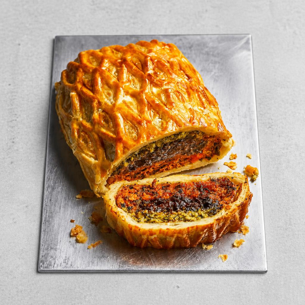 57. Tesco Finest Roasted Butternut Squash Wellington 485g (Serves 4)