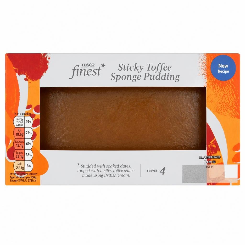 Tesco Finest Sticky Toffee Pudding 400 g