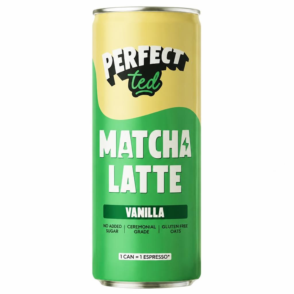 PerfectTed Matcha Latte Vanilla 250ml