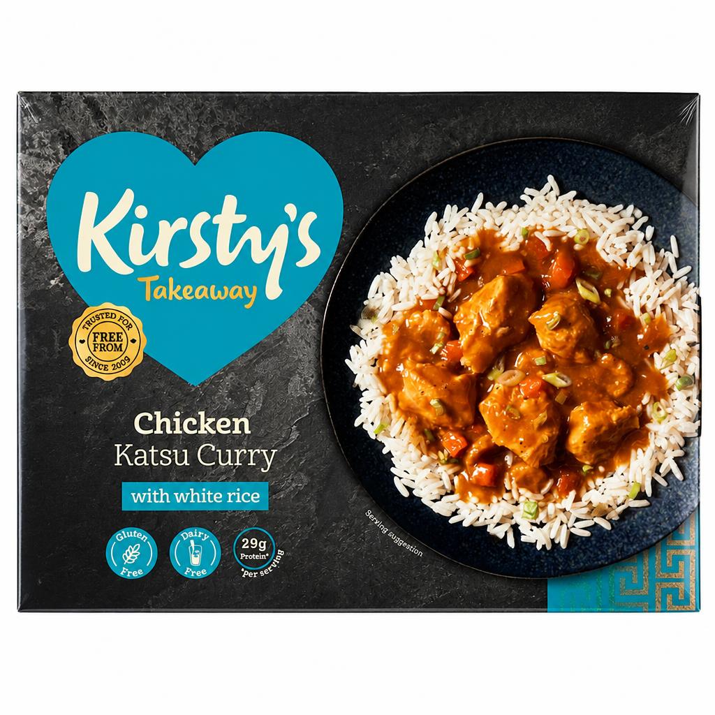 Kirsty's Takeaway Chicken Katsu Curry with Rice 450g