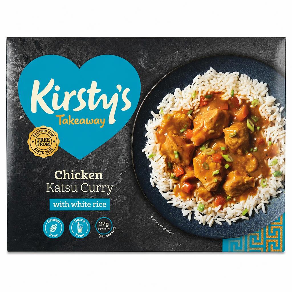Kirsty's Takeaway Chicken Katsu Curry with Rice 450g