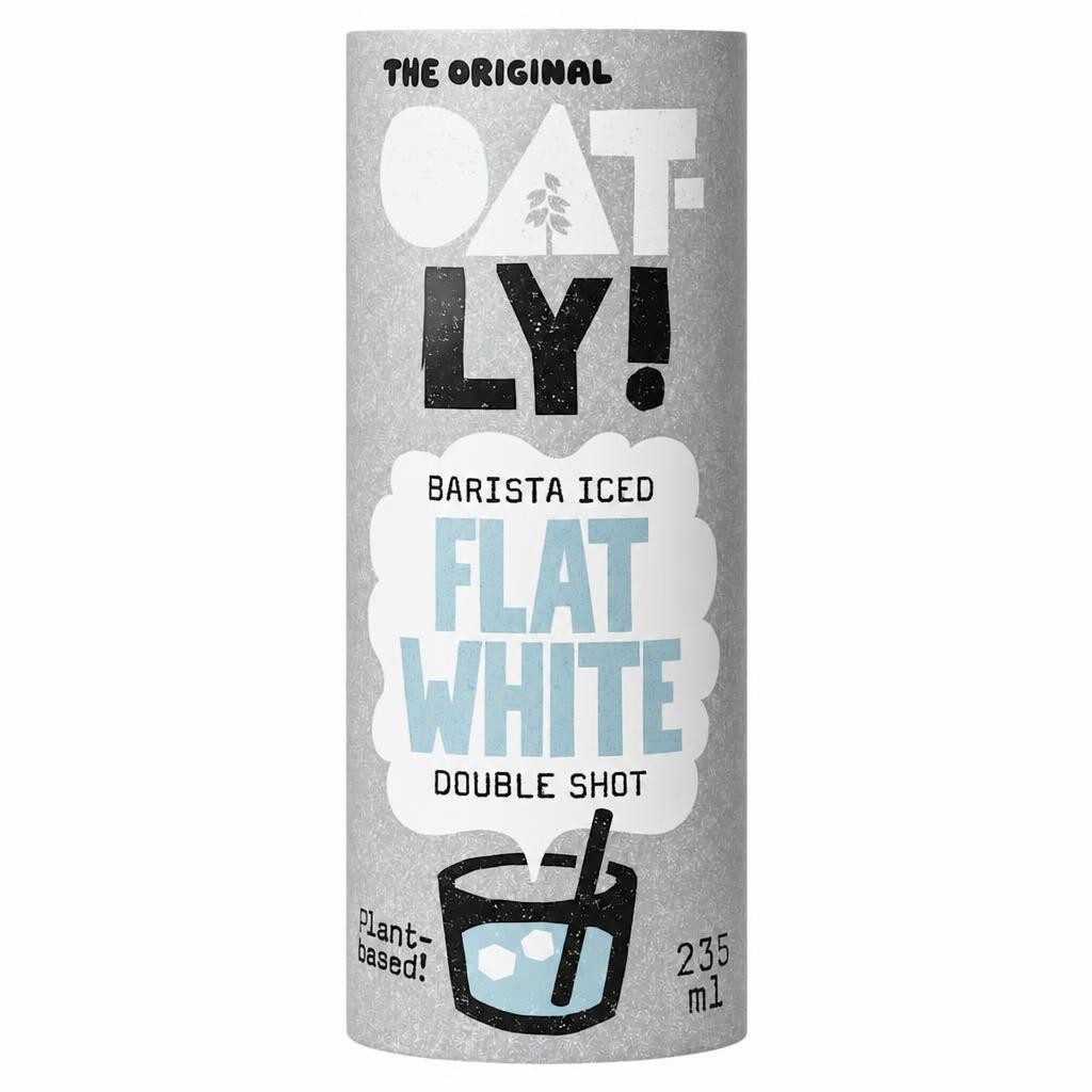 Oatly Barista Iced Flat White Double Shot 235ml
