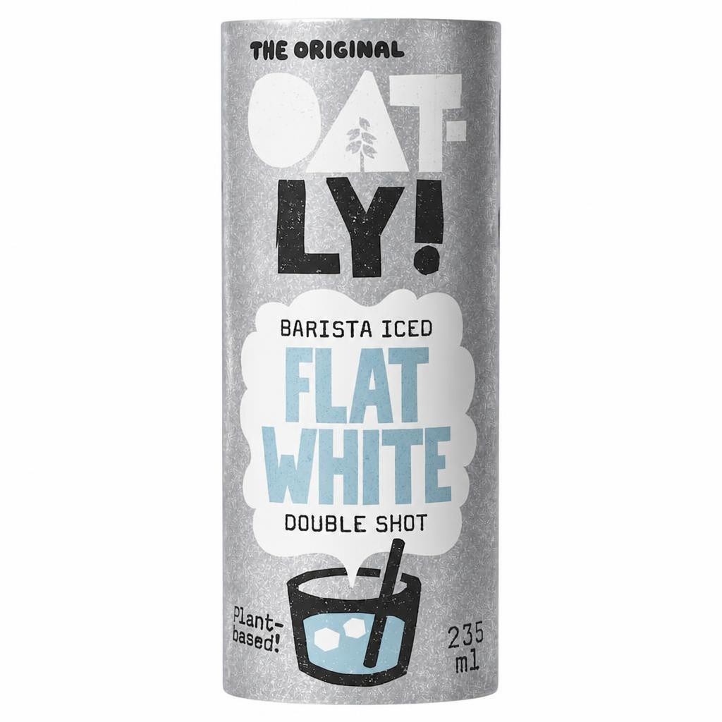 Oatly Barista Iced Flat White Double Shot 235ml