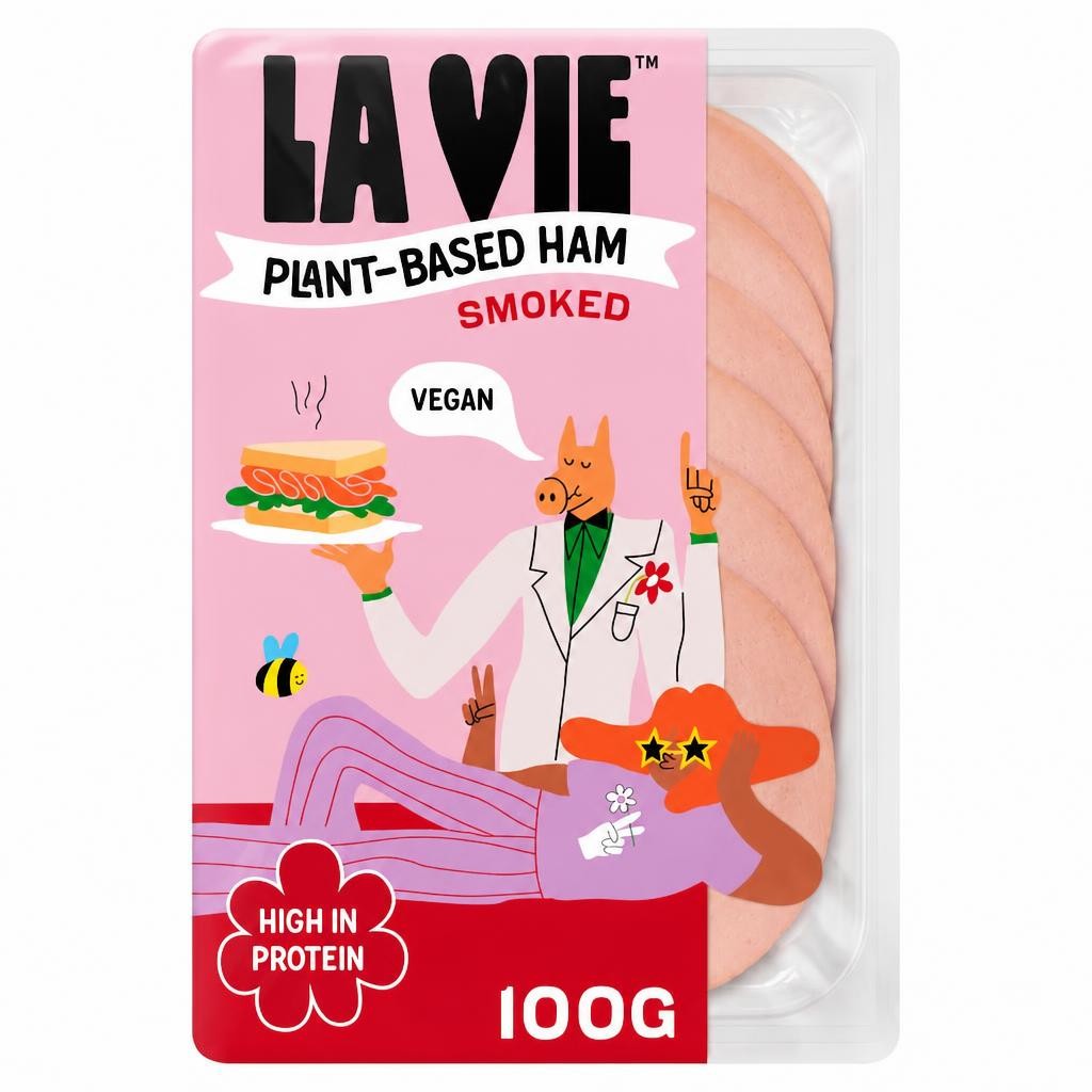 La Vie Plant-Based Ham - Smoked 100g