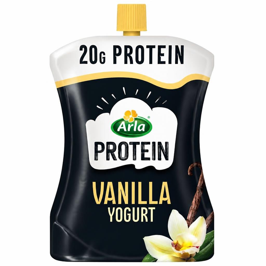 Arla Protein Vanilla Yogurt Pouch 200g