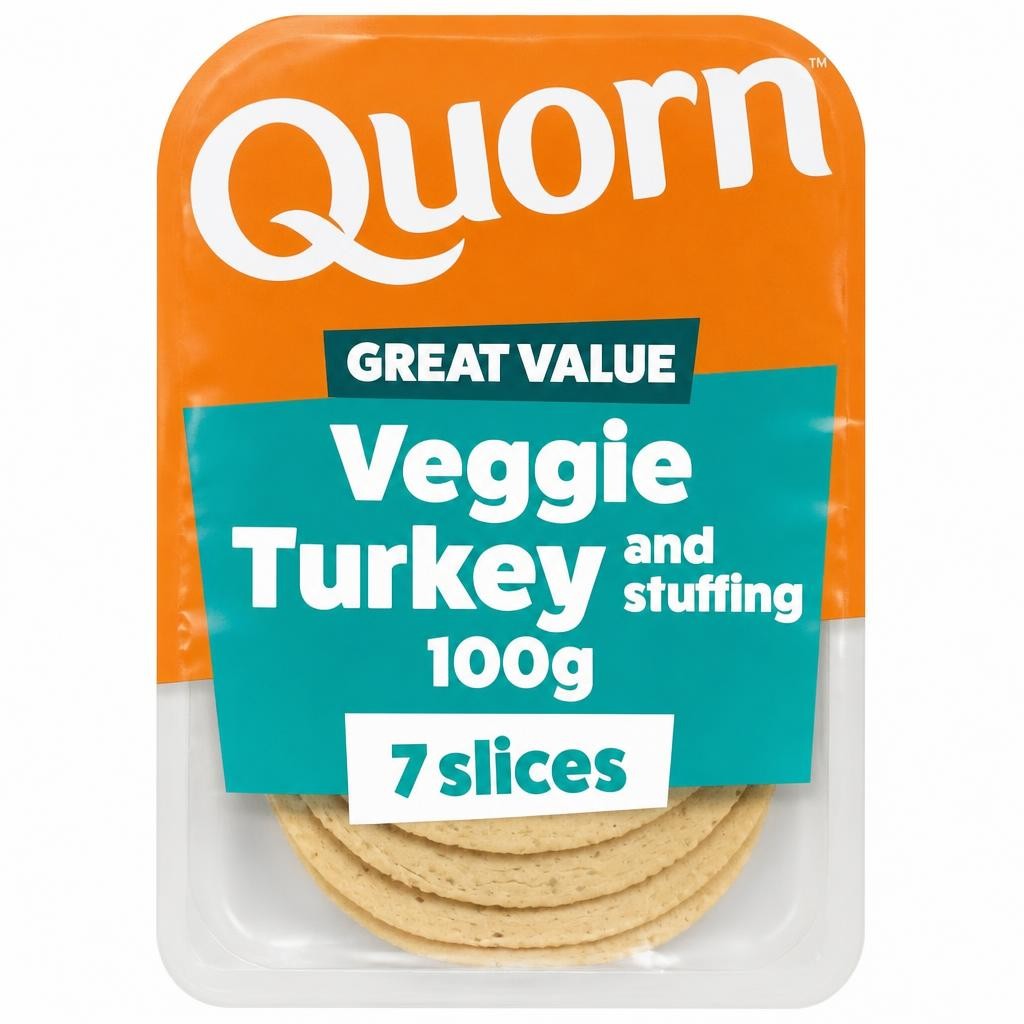 Quorn Veggie Turkey & Stuffing 100g