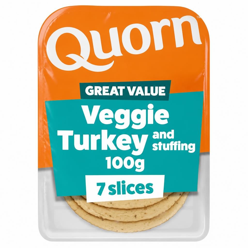 Quorn Veggie Turkey & Stuffing 100g