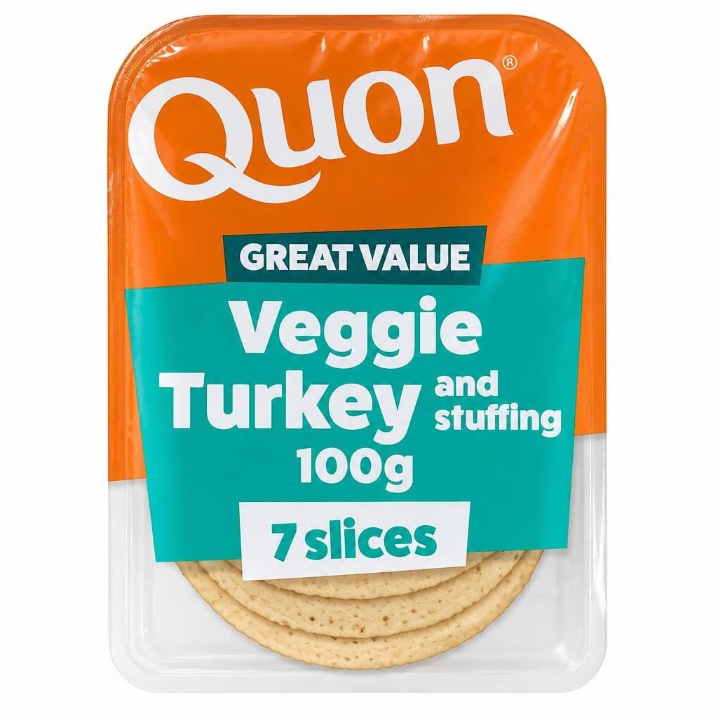 Quorn Veggie Turkey & Stuffing 100g