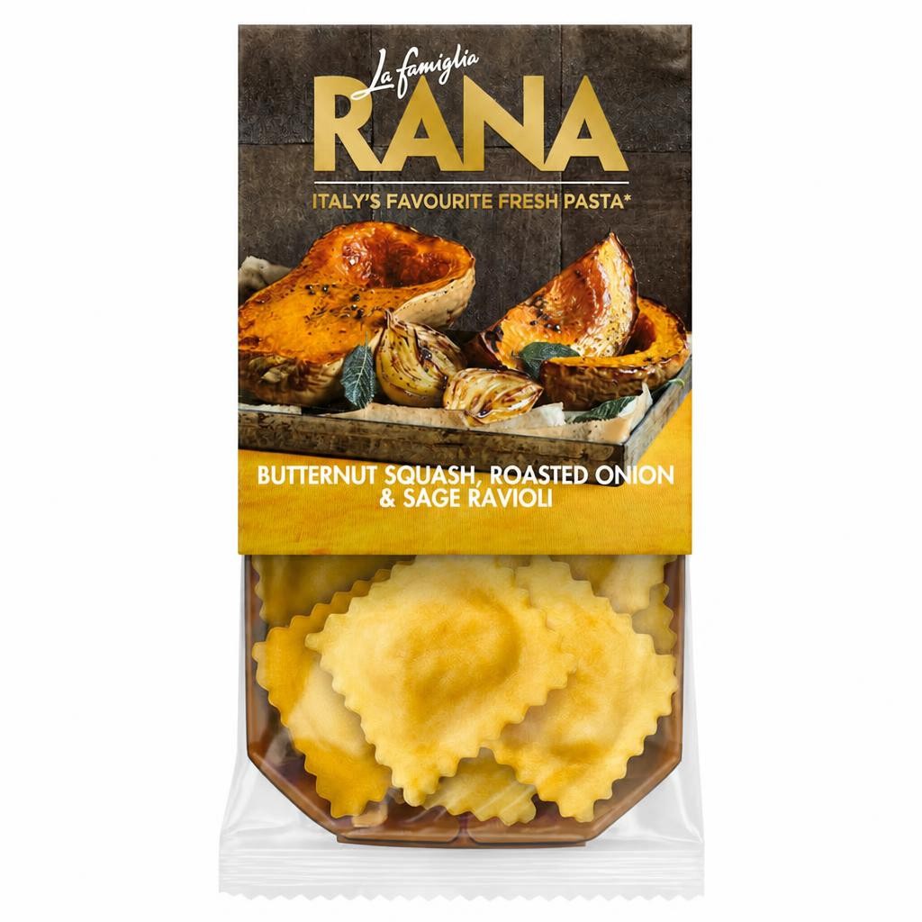 La Famiglia Rana Butternut Squash, Roasted Onion & Sage Ravioli 250g