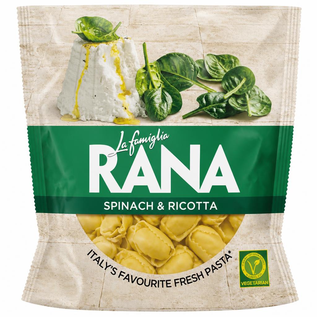 La Famiglia Rana Fresh Tortelloni - Spinach & Ricotta 250g