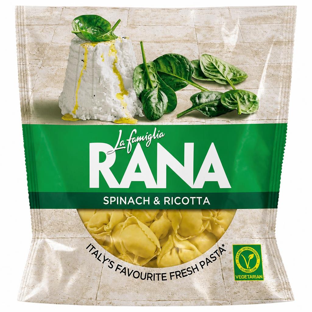 La Famiglia Rana Fresh Tortelloni - Spinach & Ricotta 250g