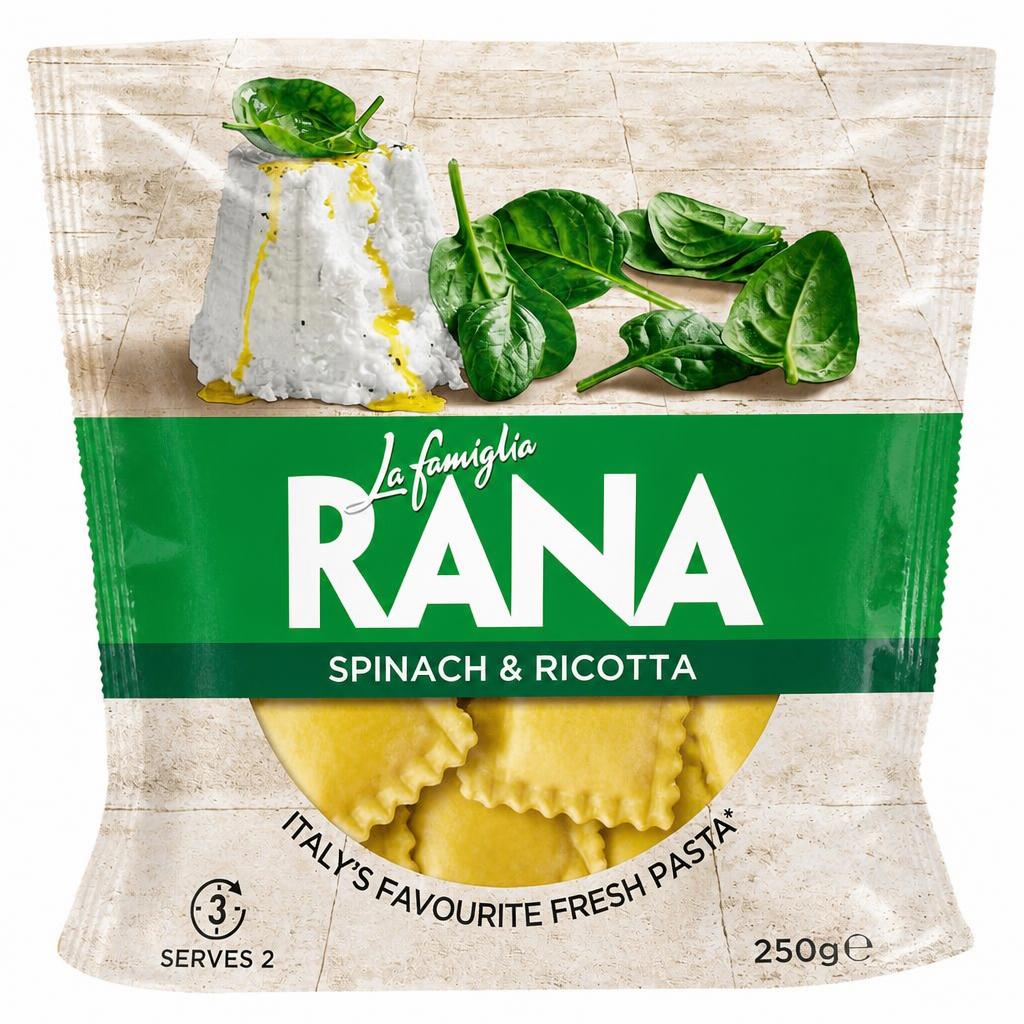 La Famiglia Rana Spinach & Ricotta Ravioli 250g