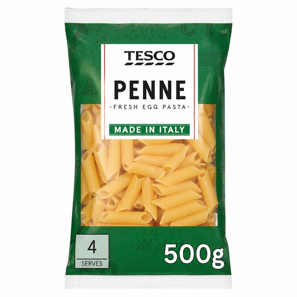 Tesco Penne Pasta 500G