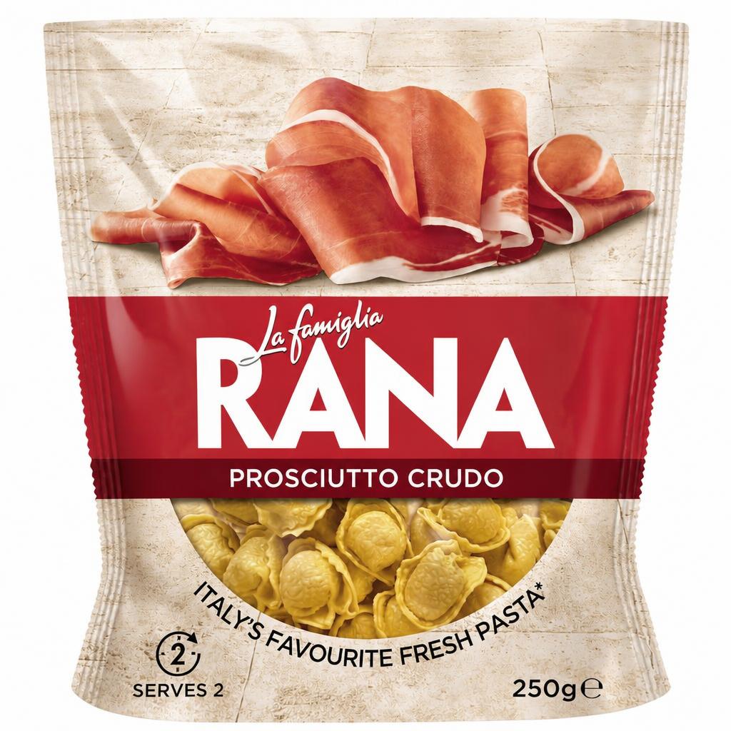 La Famiglia Rana Prosciutto Crudo Cappelletti 250g
