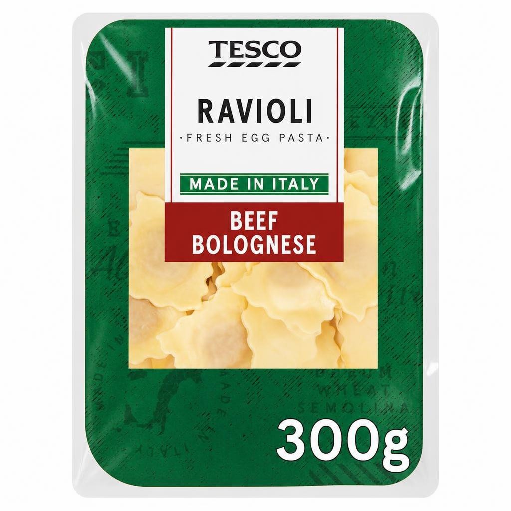 Tesco Beef Bolognese Fresh Ravioli 300g
