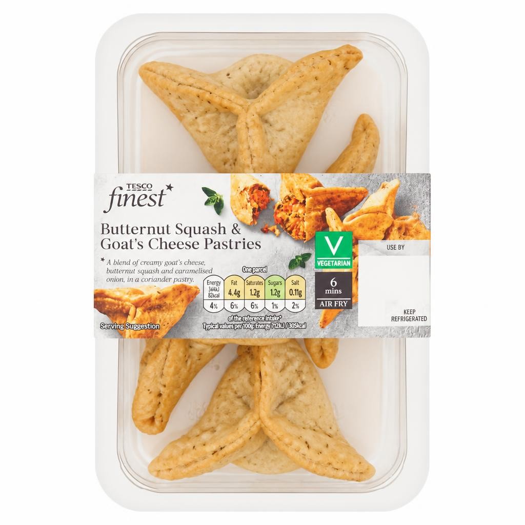 Tesco Finest Butternut & Goats Cheese Parcel 108g