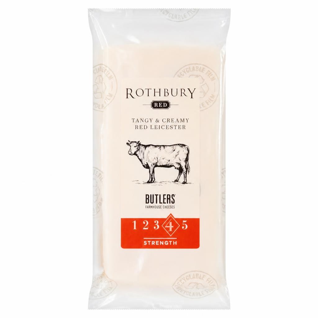 Butlers farmhouse Cheeses Rothbury Red 250g