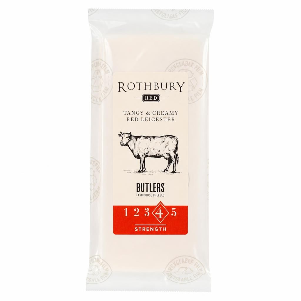 Butlers farmhouse Cheeses Rothbury Red 250g