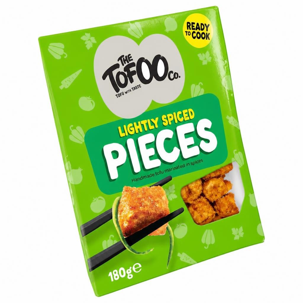 The Tofoo Co. Marinated, Lightly Spiced Pieces 180g
