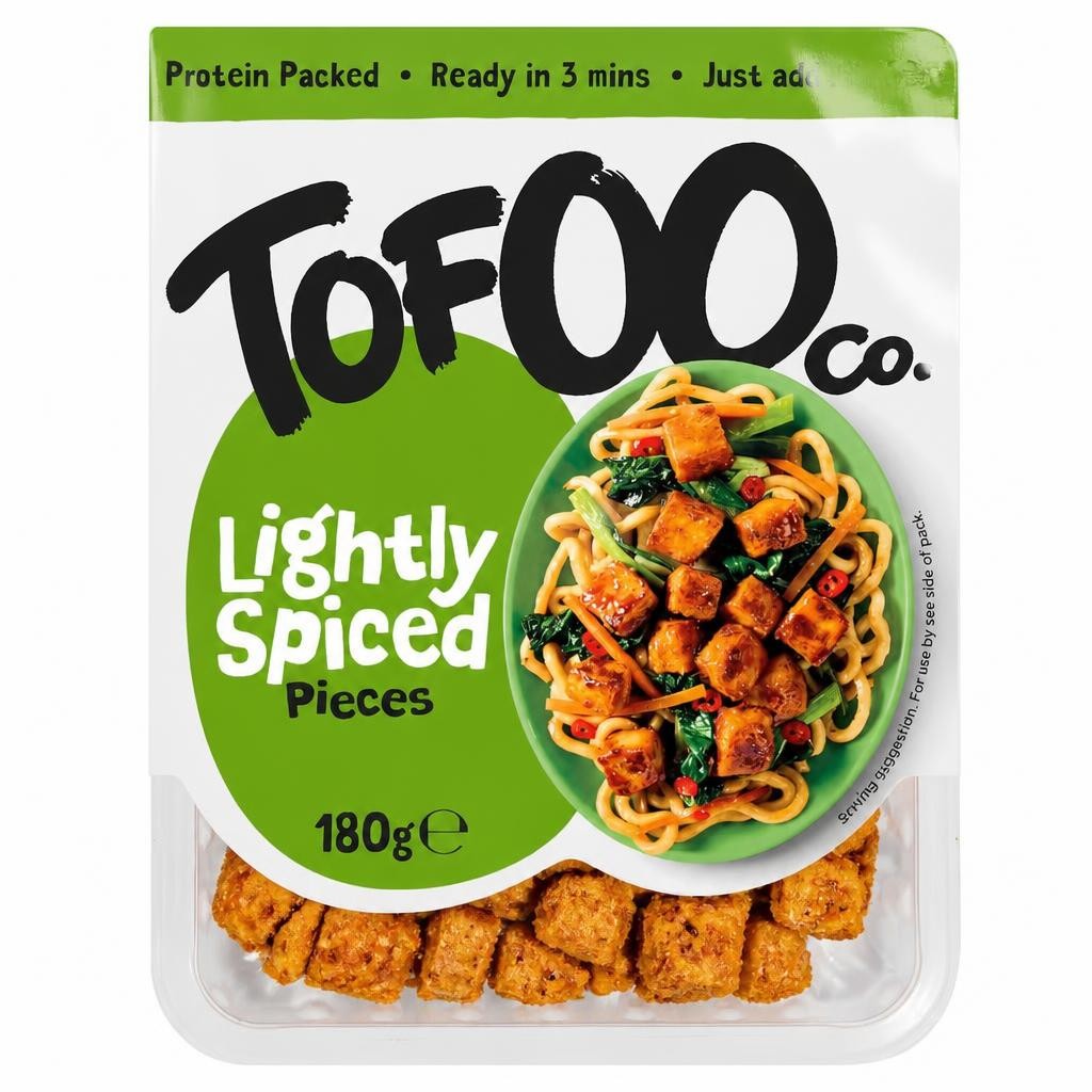 The Tofoo Co. Marinated, Lightly Spiced Pieces 180g