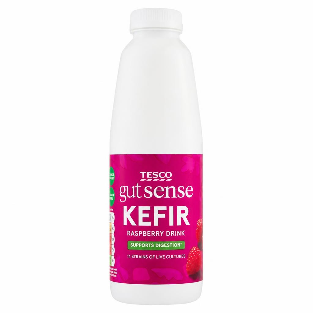 Tesco Gut Sense Kefir Drink Raspberry 750ml