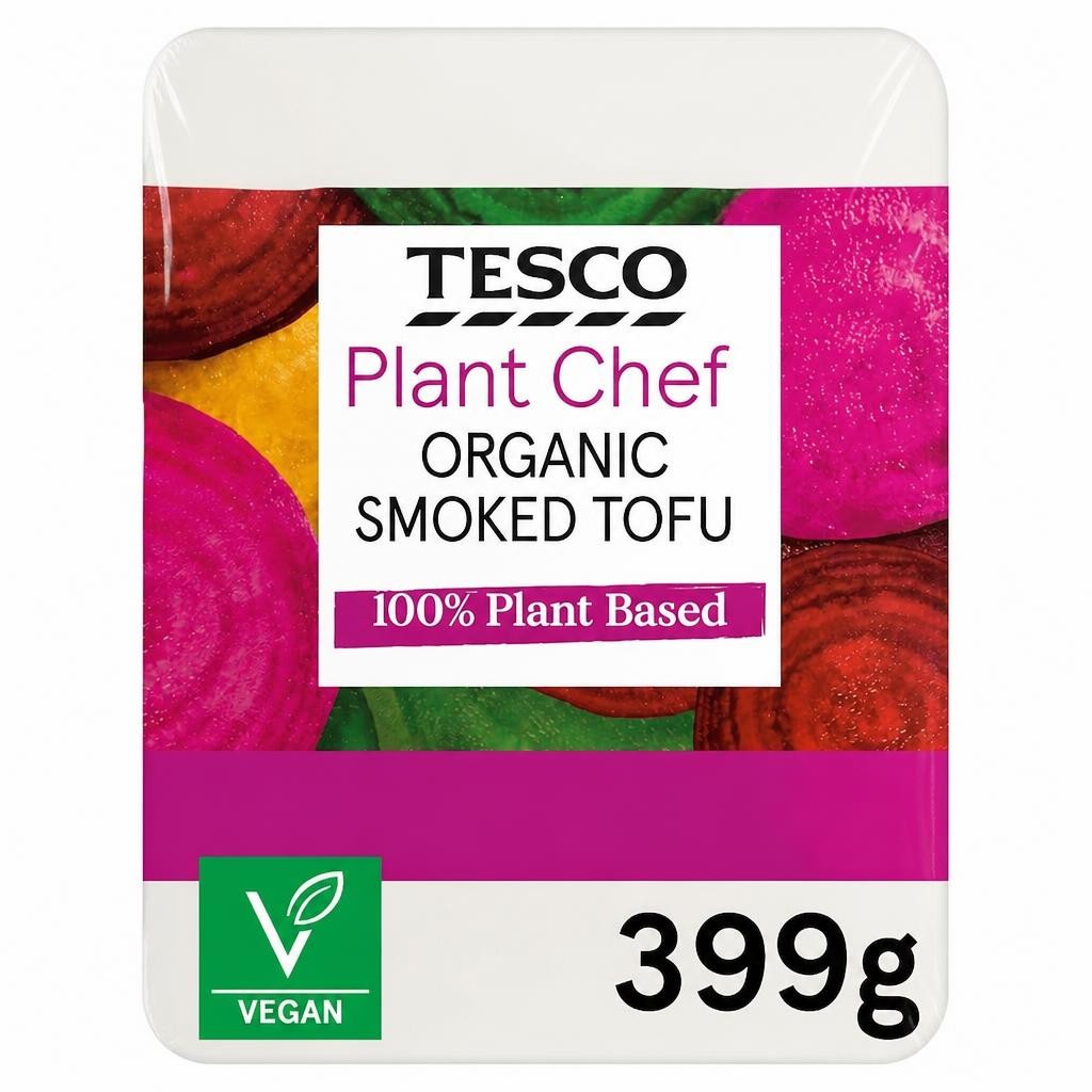 Tesco Plant Chef Organic Smoked Tofu 399g