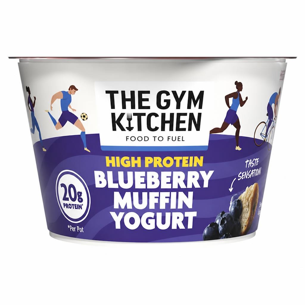 The Gym Kitchen Blueberry Muffin Protein Yogurt 200g