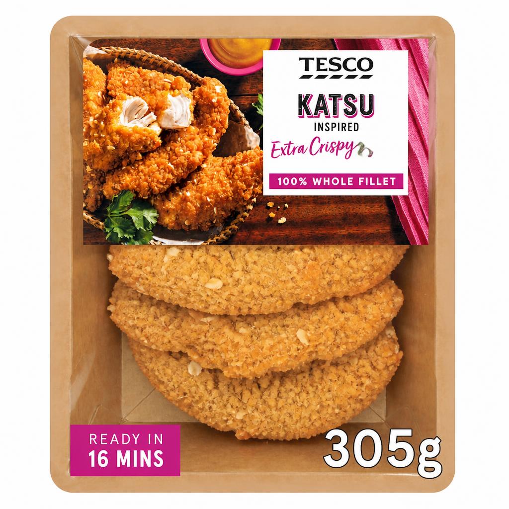 Tesco Katsu Inspired Extra Crispy Tenders 305g