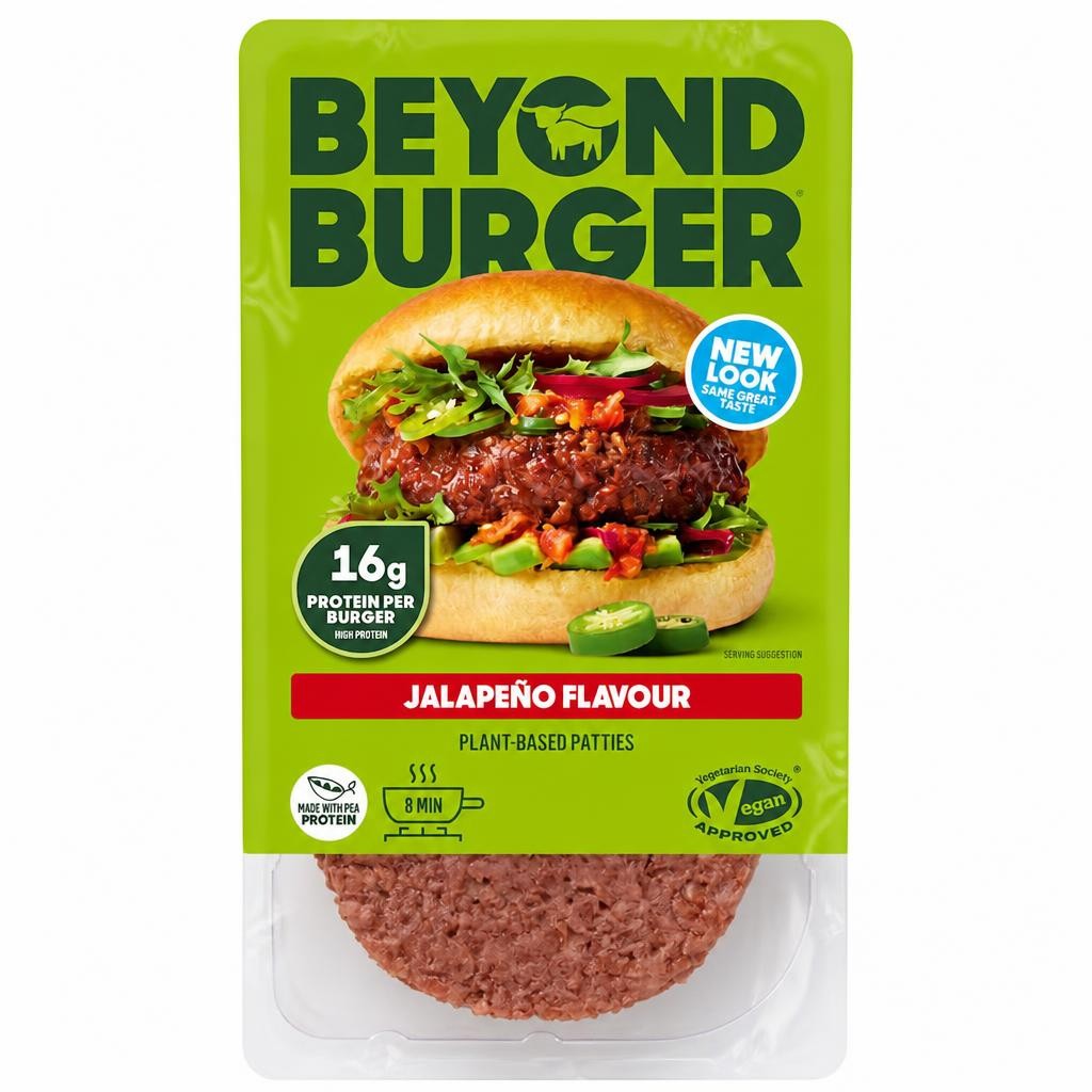 The Beyond Burger Plant Based Jalapeno Patties 200g