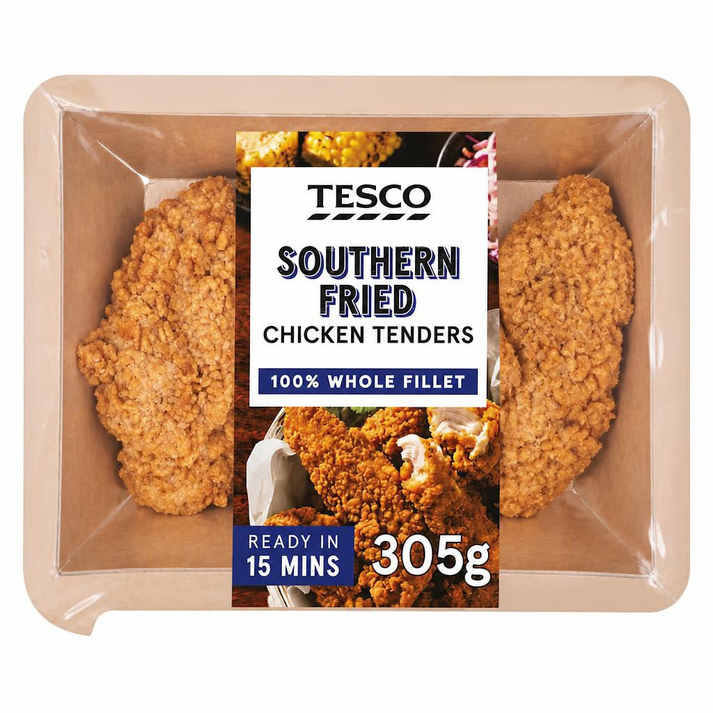 Tesco Southern Fried Chicken Tenders 305g