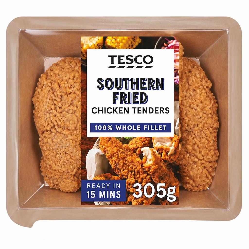 Tesco Southern Fried Chicken Tenders 305g