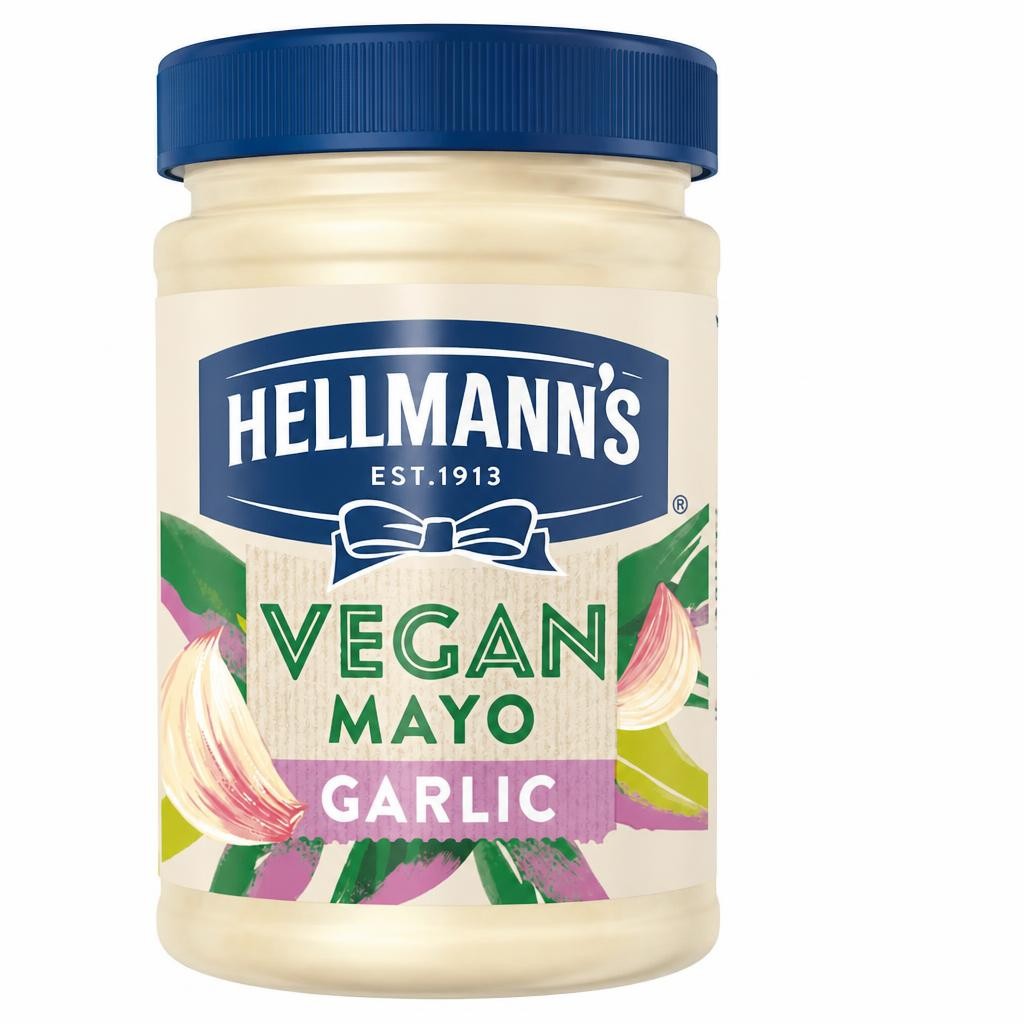 Hellmann’s Vegan Garlic Mayonnaise Jar 270g