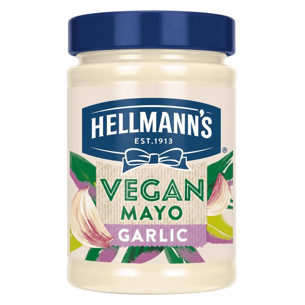 Hellmann’s Vegan Garlic Mayonnaise Jar 270g