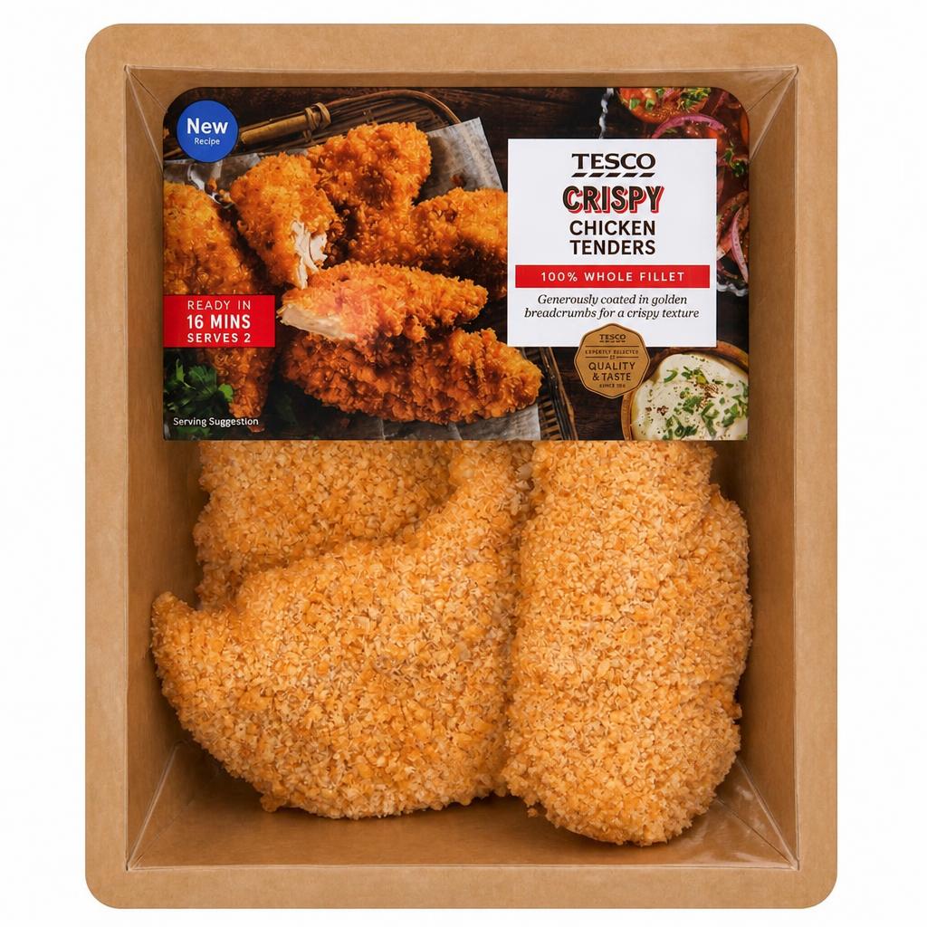 Tesco Crispy Chicken Tenders 305g