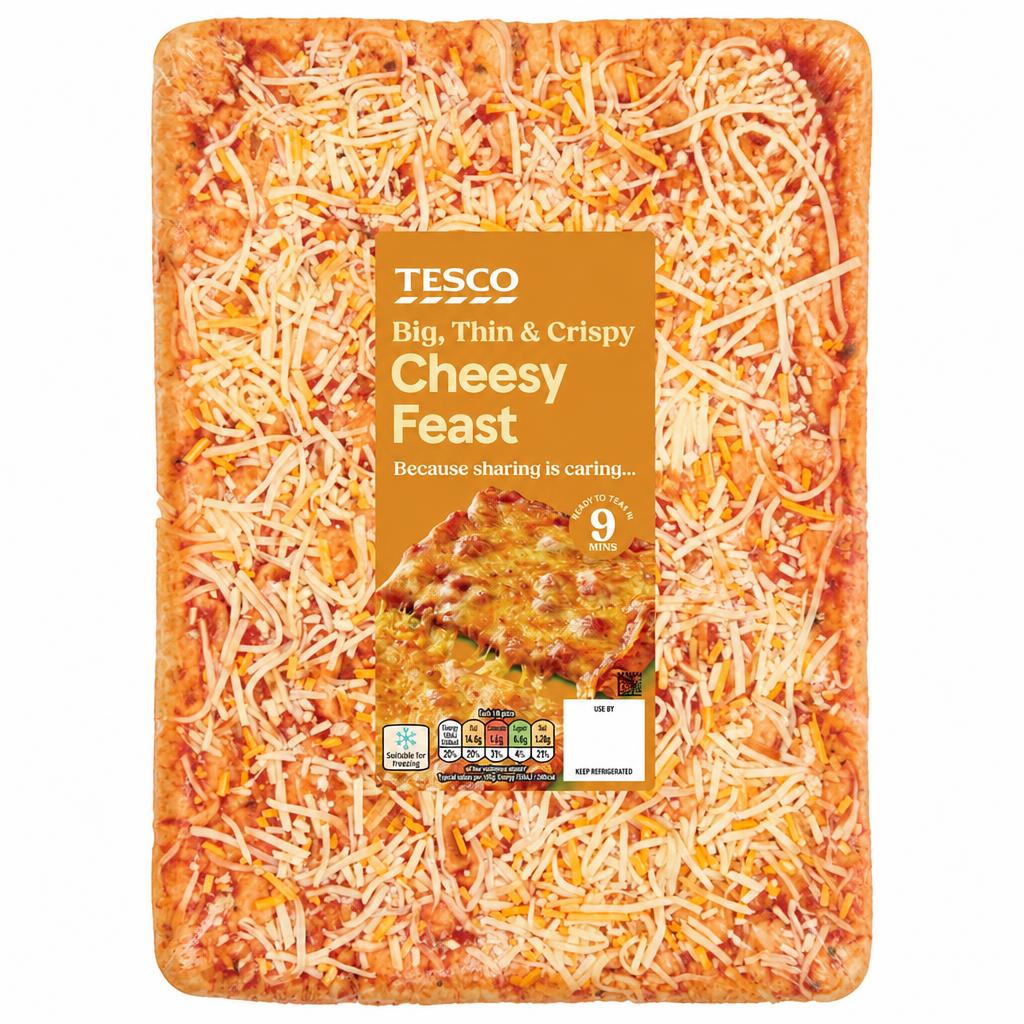 Tesco Cheese Feast Party Pizza 274g