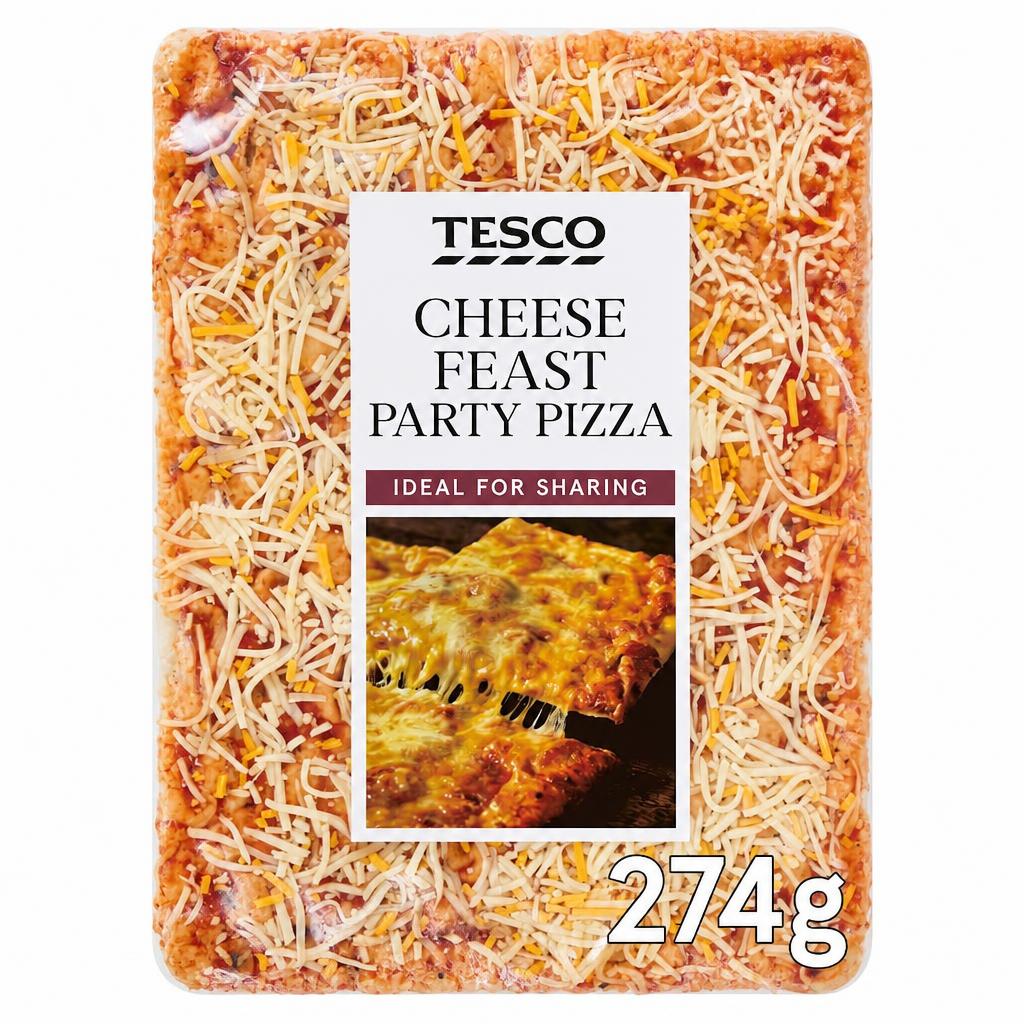 Tesco Cheese Feast Party Pizza 274g