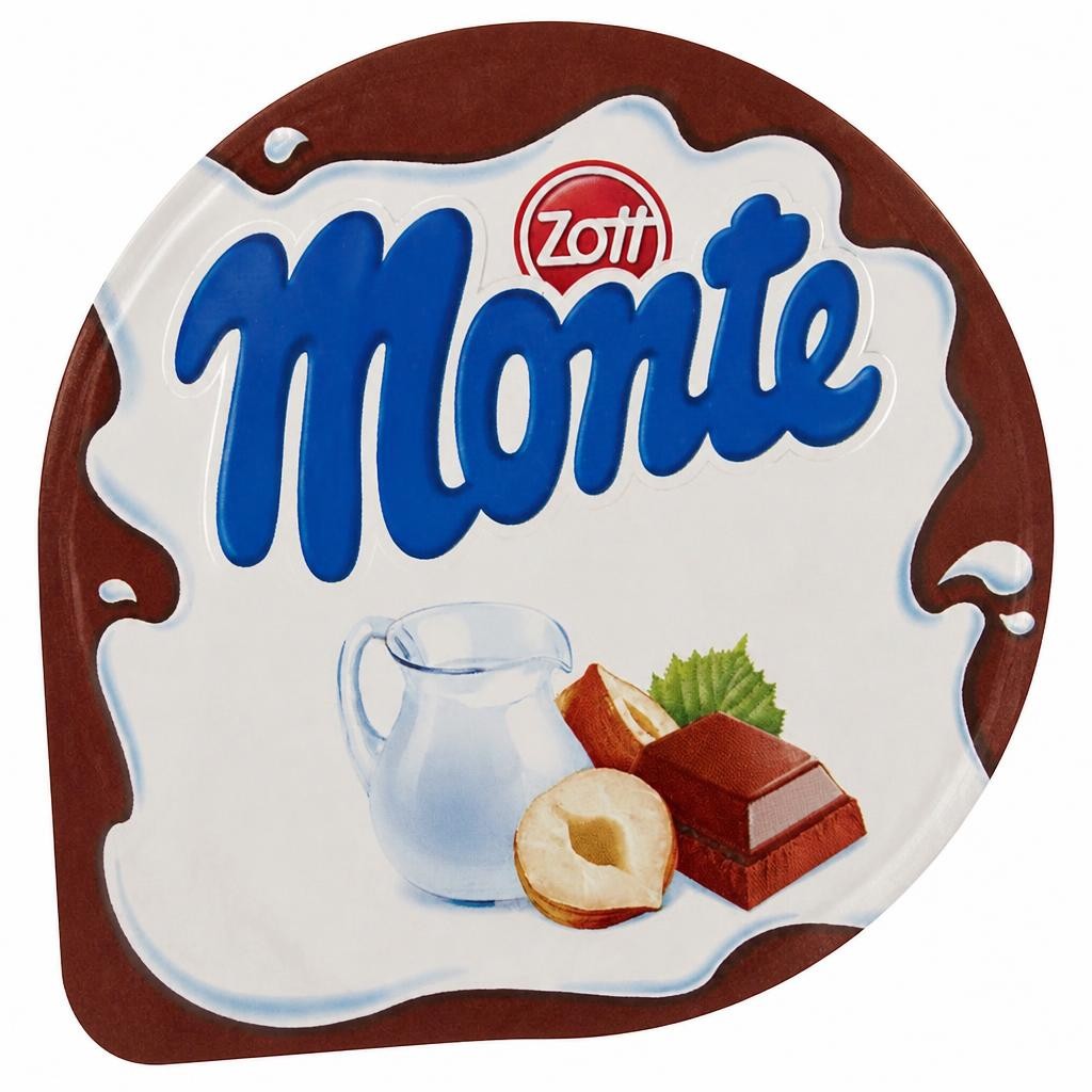 Zott Monte Chocolate & Hazelnut Pudding 150G