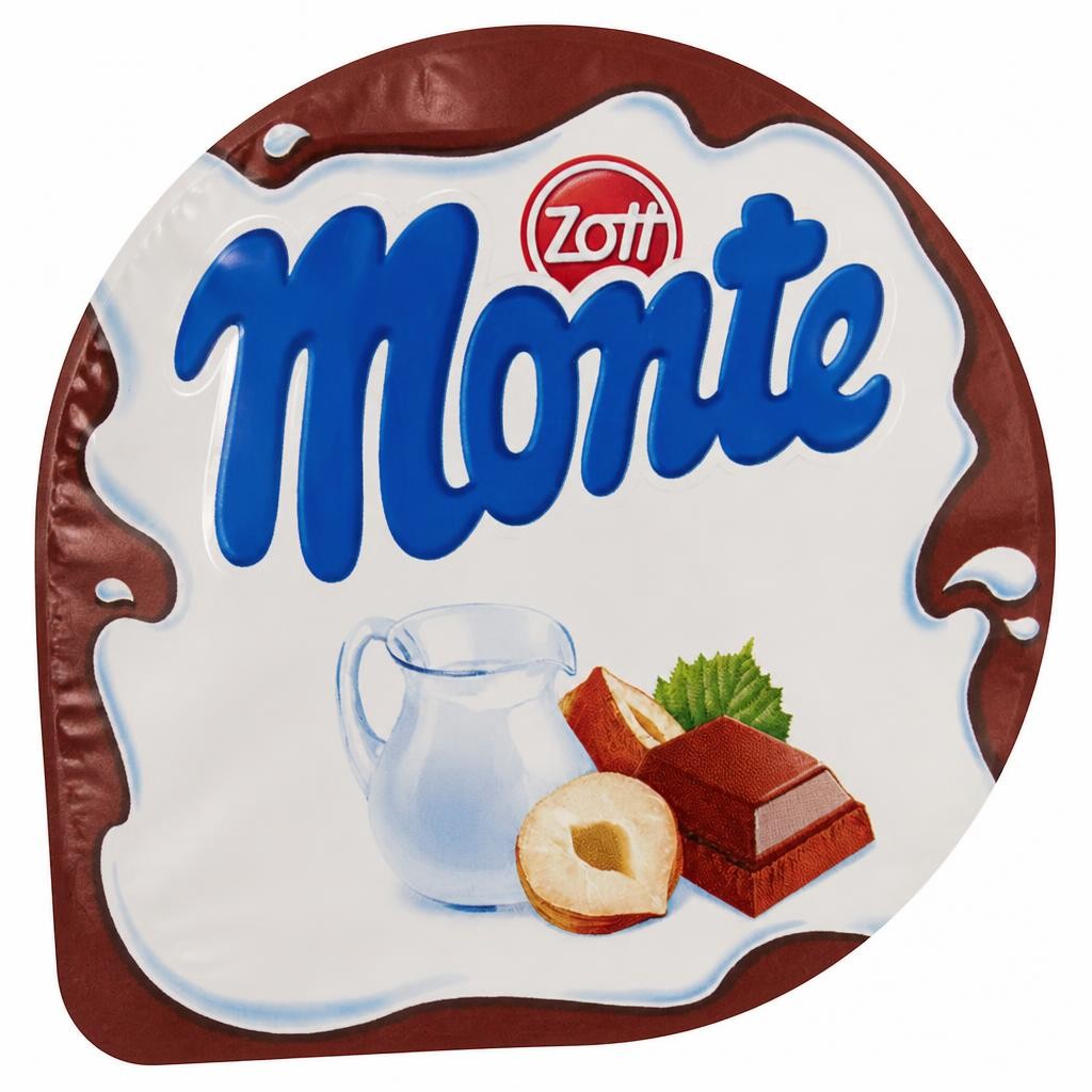 Zott Monte Chocolate & Hazelnut Pudding 150G
