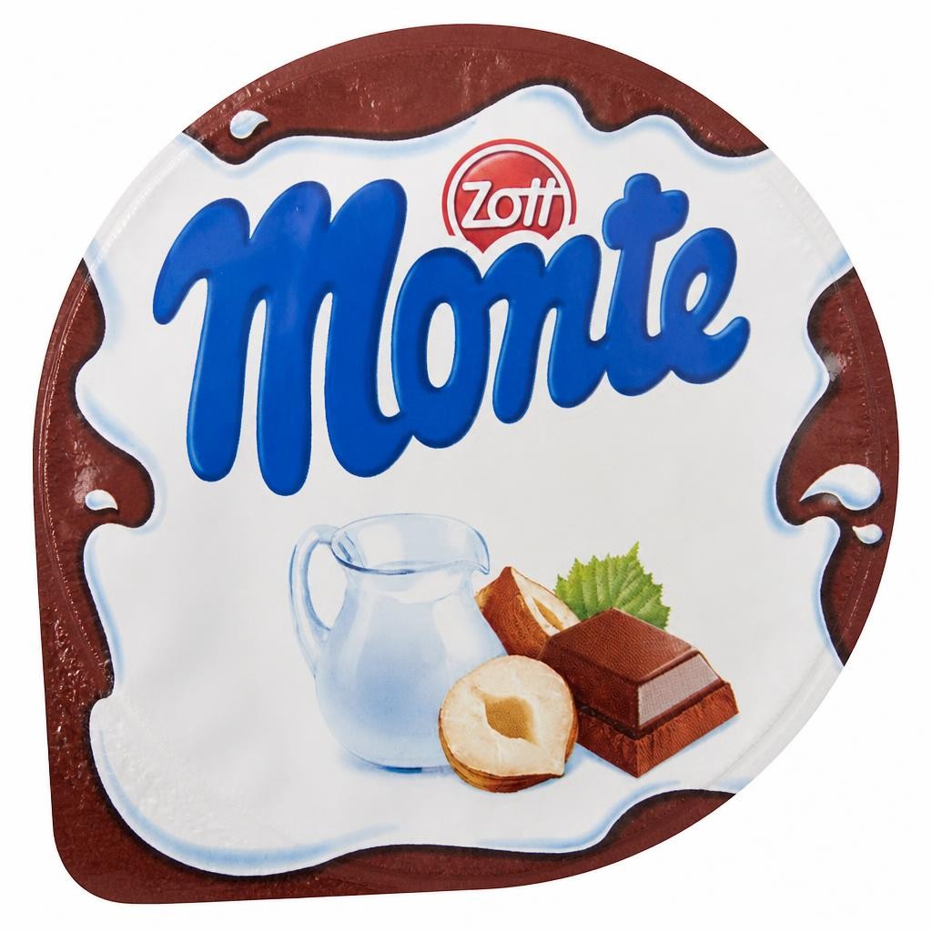 Zott Monte Chocolate & Hazelnut Pudding 150G