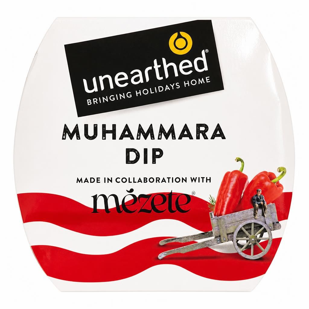 Unearthed Muhammara Dip With Mezete 180g