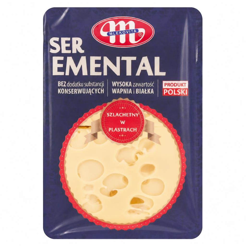 Mlekovita Ementaler Cheese Slices 500g