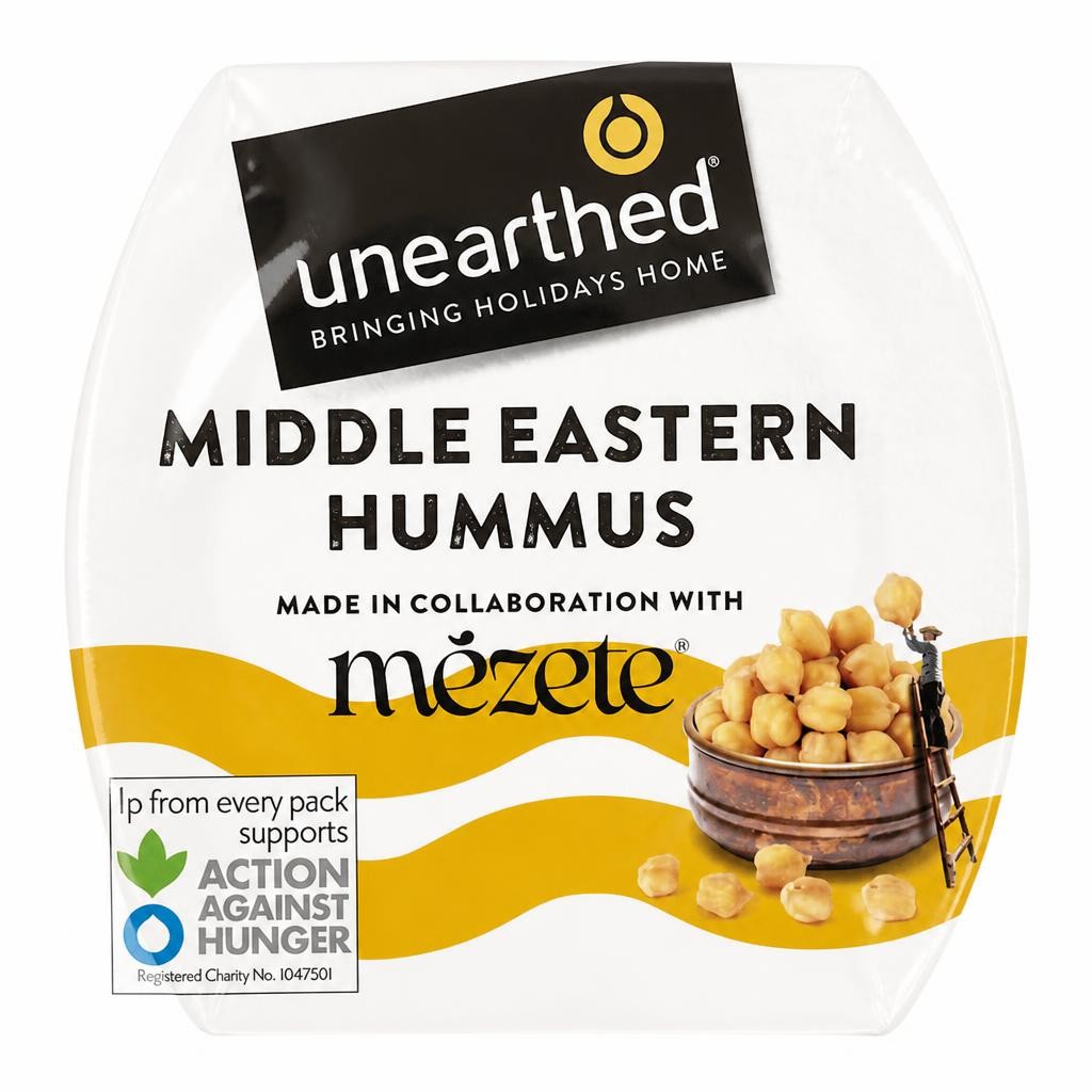 Unearthed Middle Eastern Hummus With Mezete 200g
