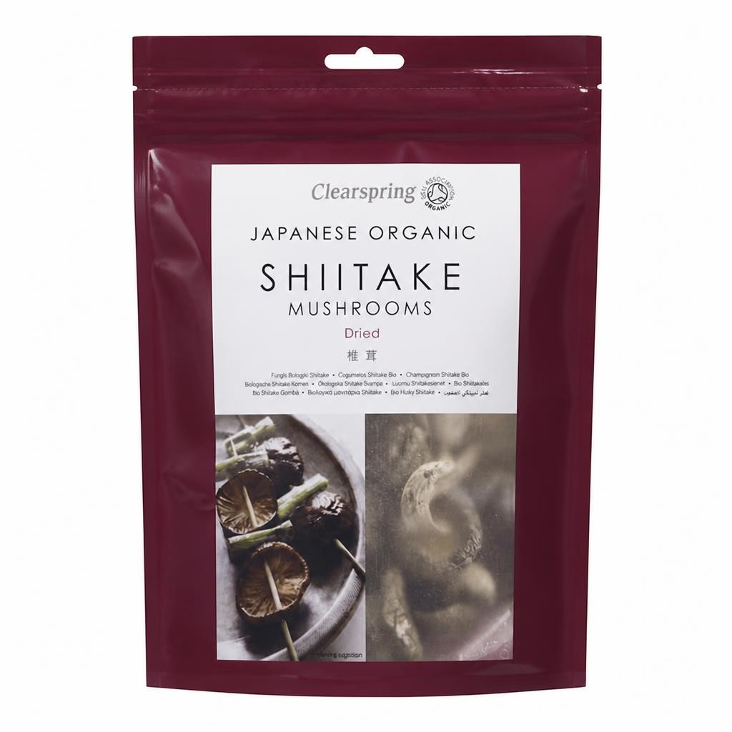 Organic Japanese Shiitake Mushrooms 40g (Clearspring) | Multi