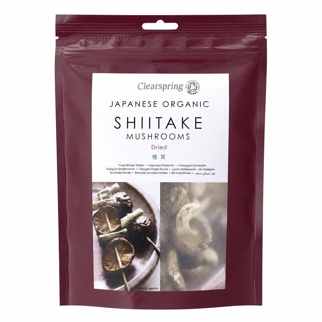 Organic Japanese Shiitake Mushrooms 40g (Clearspring) | Multi