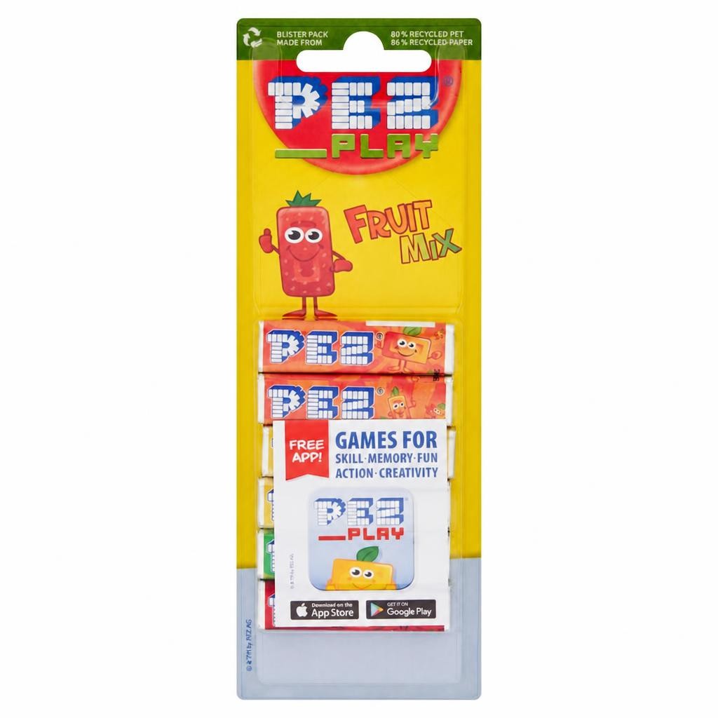 Pez Fruit Mix Candy 6 Pack 51G