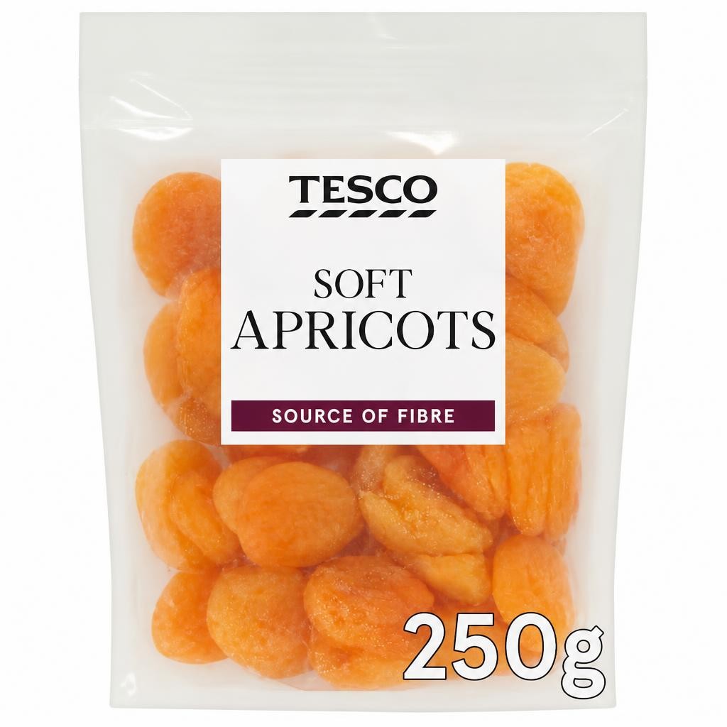 Tesco Ready To Eat Apricots 250G