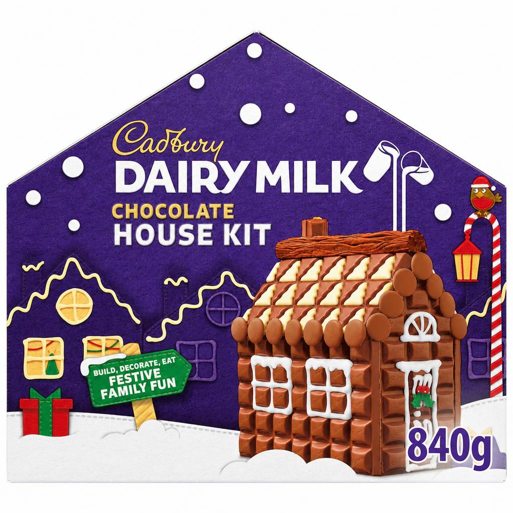 Cadbury Dairy Milk Chocolate House Kit 840.8G