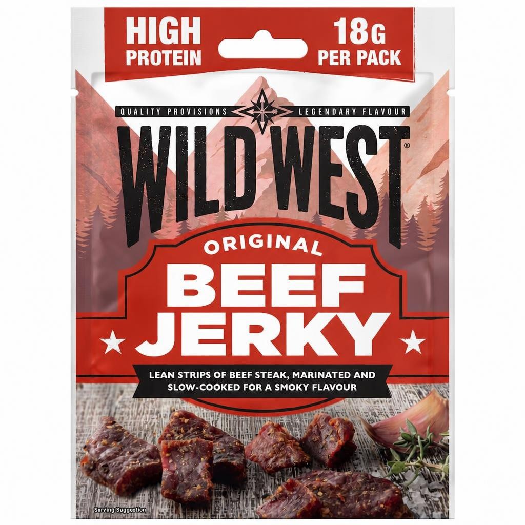 Wild West Original Beef Jerky 60G