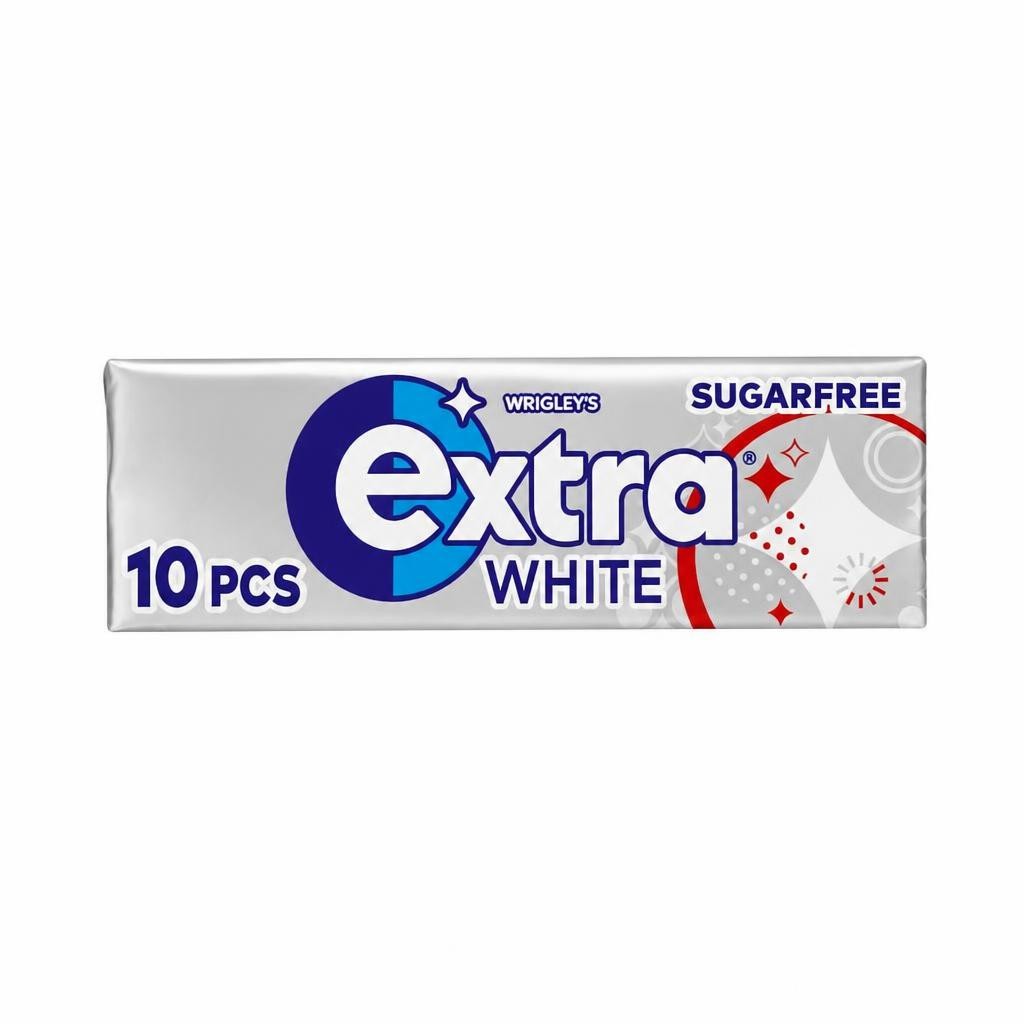 Extra White Sugarfree Chewing Gum 10 Pieces