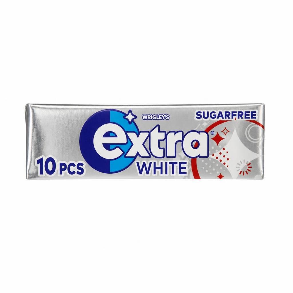 Extra White Sugarfree Chewing Gum 10 Pieces